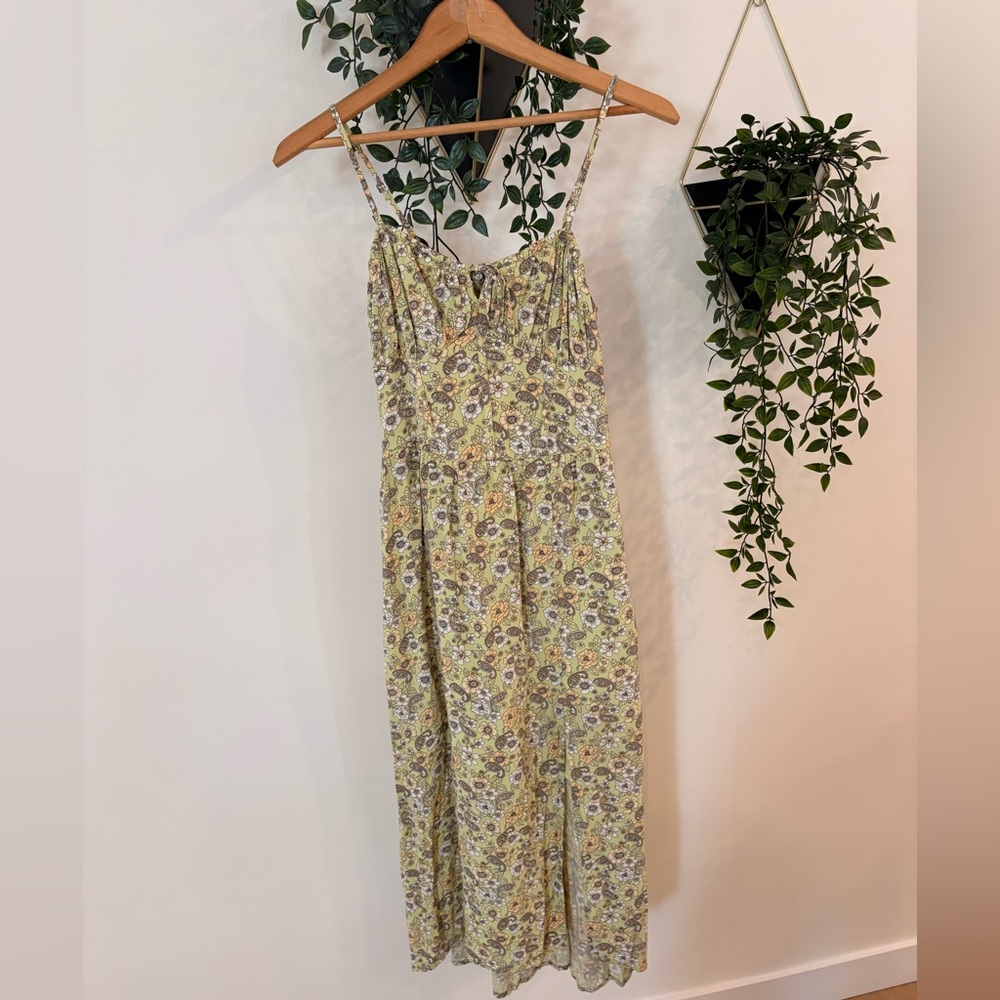 Hollister Green pattern dress